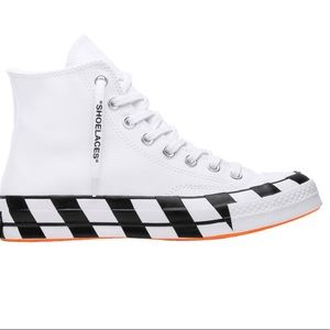 Off- white x chuck 70 “white”